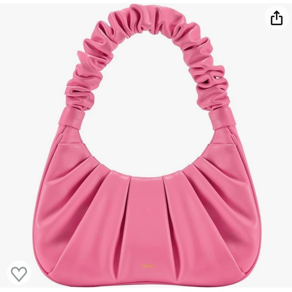 JW Pei Gabi Ruched Hobo Handbag in Pink